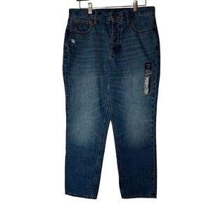 J.Crew Jeans Size 30 Womens Factory High-Rise Straight Premium Button Fly‎ Denim
